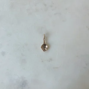 14K GOLD CAST IRON SKILLET PENDANT