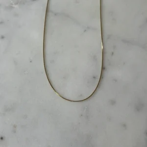 14K GOLD VENETIAN BOX CHAIN