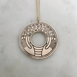 AARONIC BLESSING PENDANT — LARGE