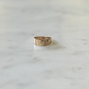 ACADIAN FLAG RING