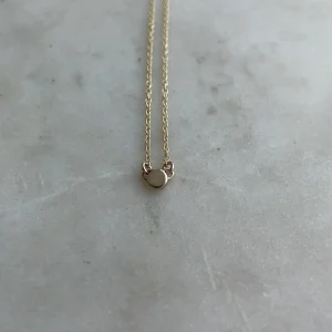 ARCHIVE — 14K GOLD GRACE BAR NECKLACE — NO STONE