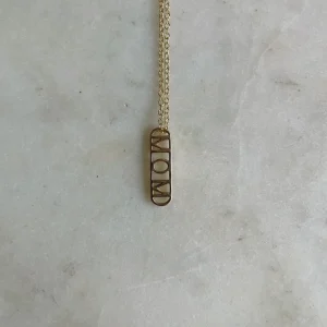 ARCHIVE — 14K GOLD MOM PENDANT
