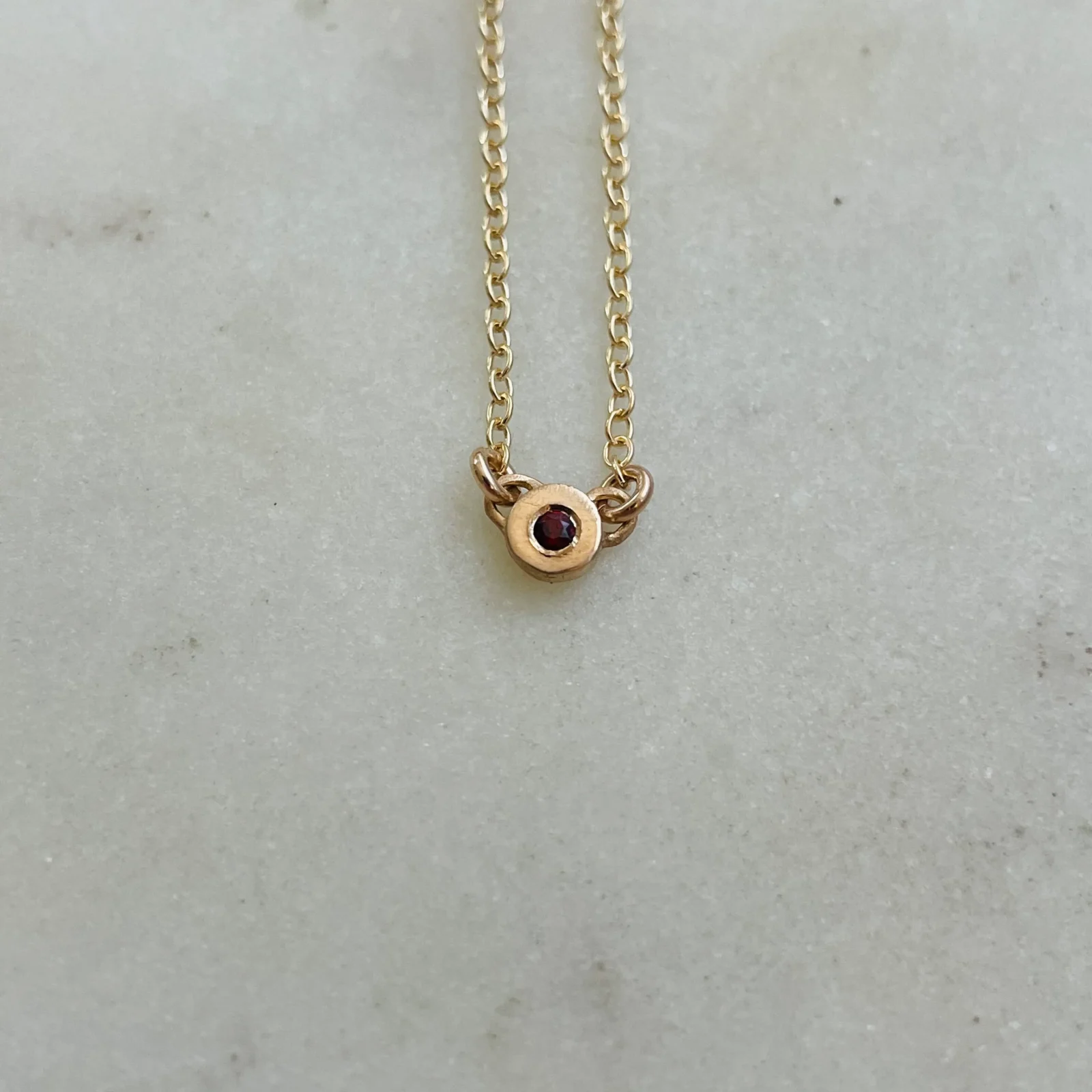 ARCHIVE — BIRTHSTONE GRACE BAR PENDANT ONLY - Image 2