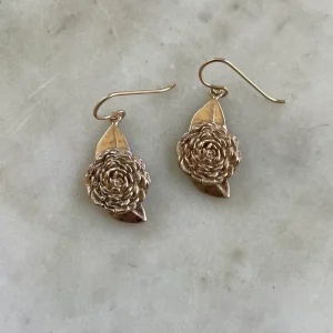 ARCHIVE — CAMELLIA EARRINGS — LARGE