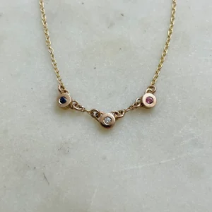 ARCHIVE — CUSTOMIZE A GRACE BIRTHSTONE BAR NECKLACE