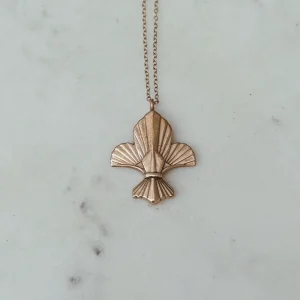 ARCHIVE — FLEUR DE LIS PENDANT — LARGE