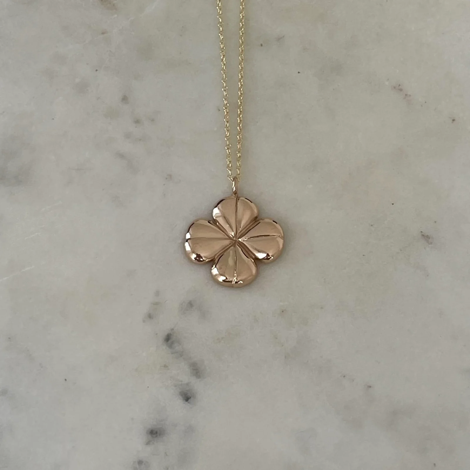 ARCHIVE — FOUR LEAF CLOVER PENDANT — LARGE - Image 2