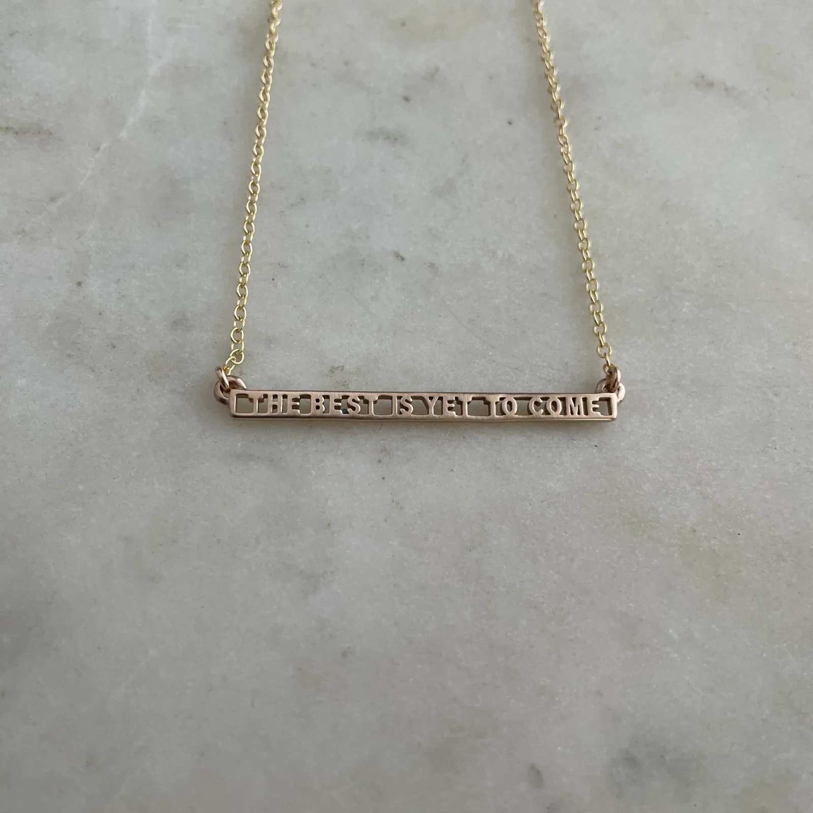 ARCHIVE — THE BEST IS YET TO COME NECKLACE