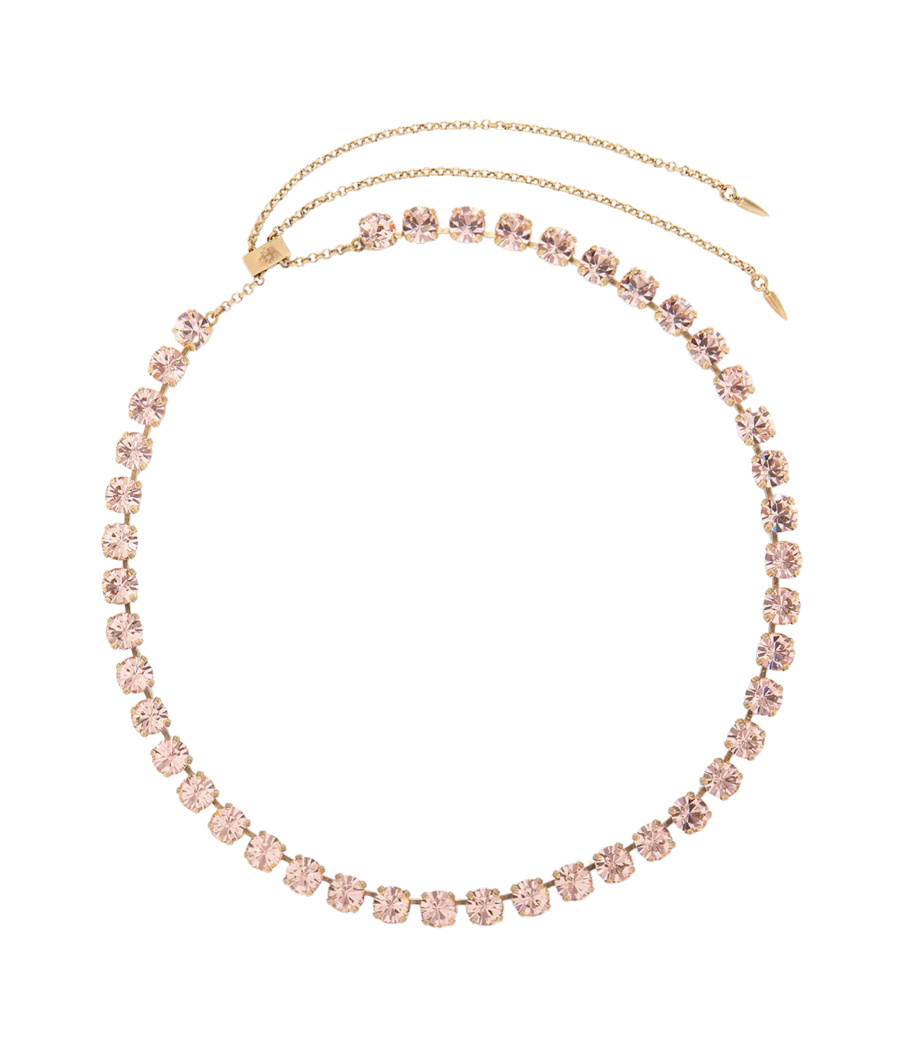 Arista Slider Necklace in Vintage Rose