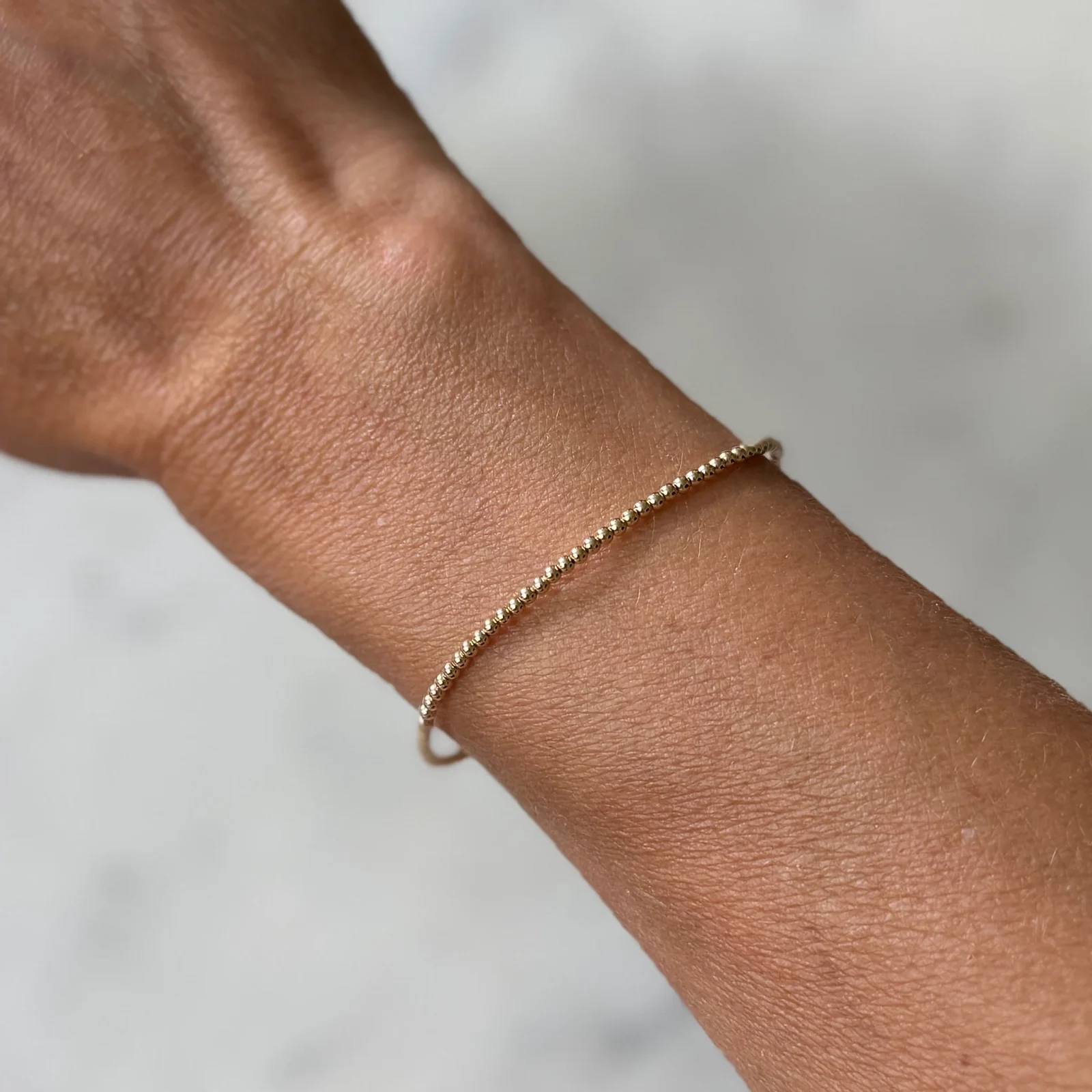 BEADED STRETCHY BRACELET - Image 2