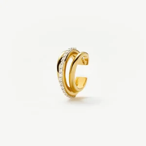 Celestial Pave Ear Cuff | 18ct Gold Plated/Cubic Zirconia