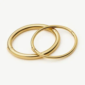 Chunky Bangle Set | 18ct Gold Plated