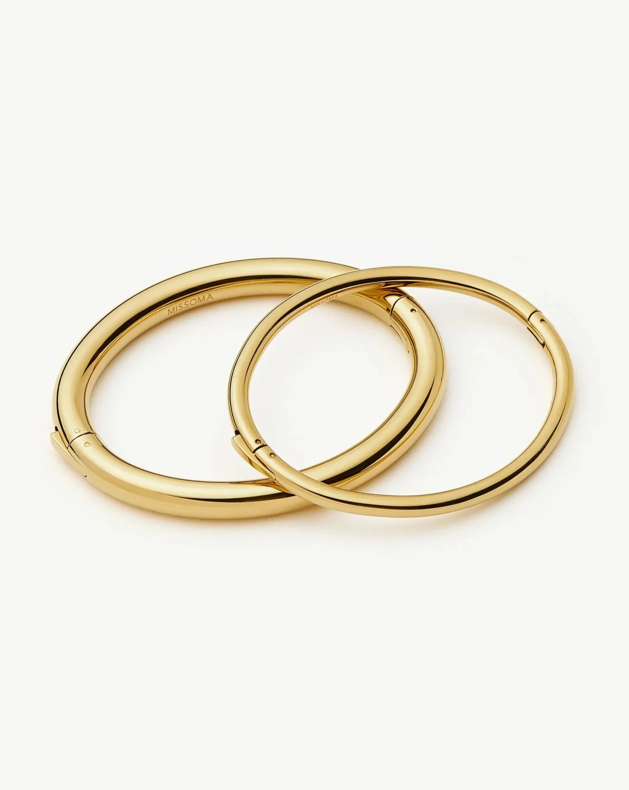 Chunky Bangle Set | 18ct Gold Plated