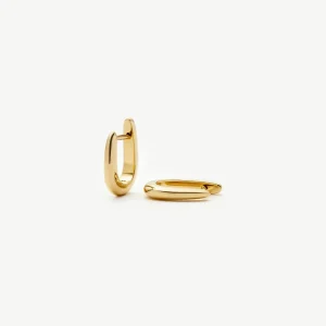 Claw Huggies | 18ct Gold Plated