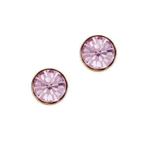 Demi Studs in Blush