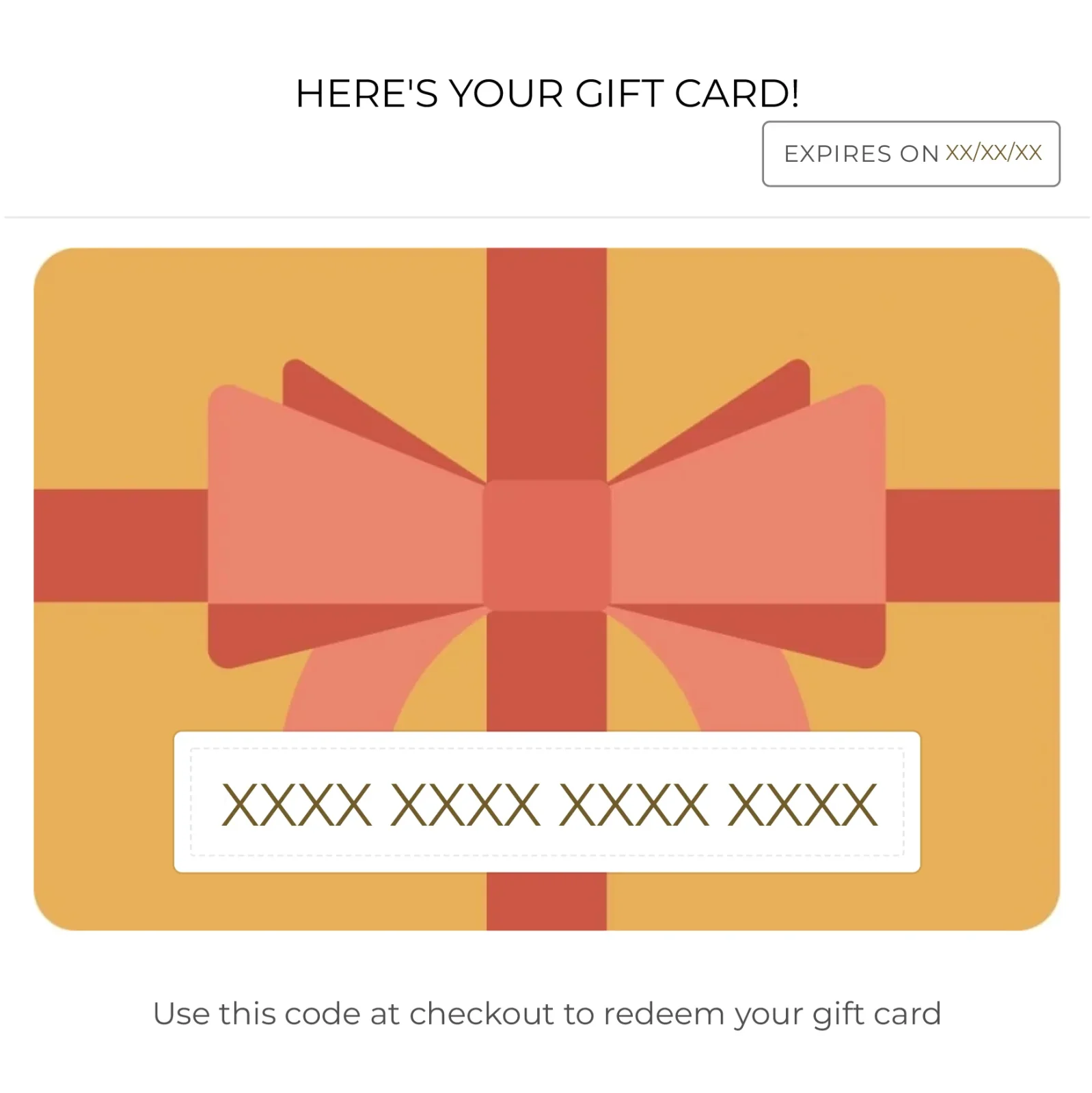 DIGITAL Gift Card
