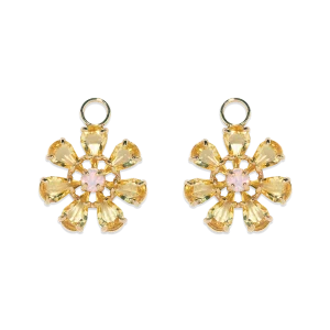 Dolly Flower Huggie Charms