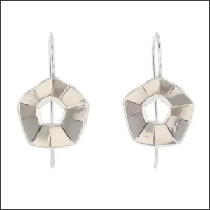Eno Collection Mountain Laurel Earrings 14KW
