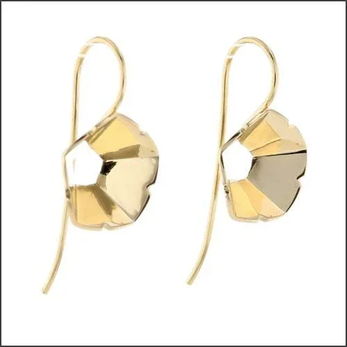 Eno Collection Mountain Laurel Earrings 18KY - Image 2