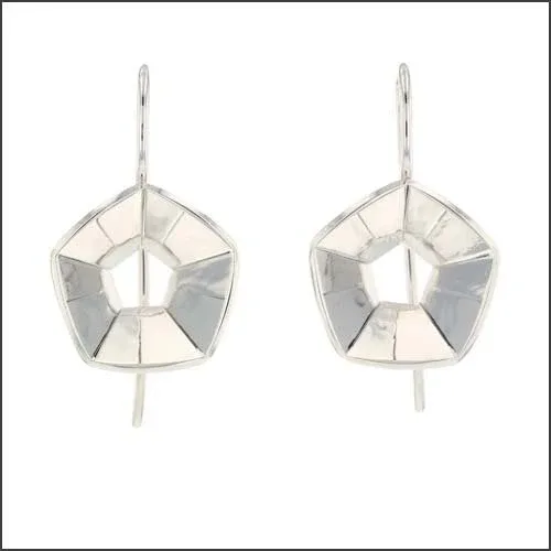 Eno Collection Mountain Laurel Earrings Sterling Silver