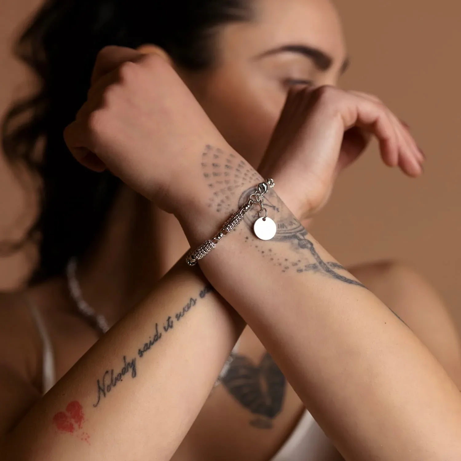 Figaro Bracelet in Silver - Image 2
