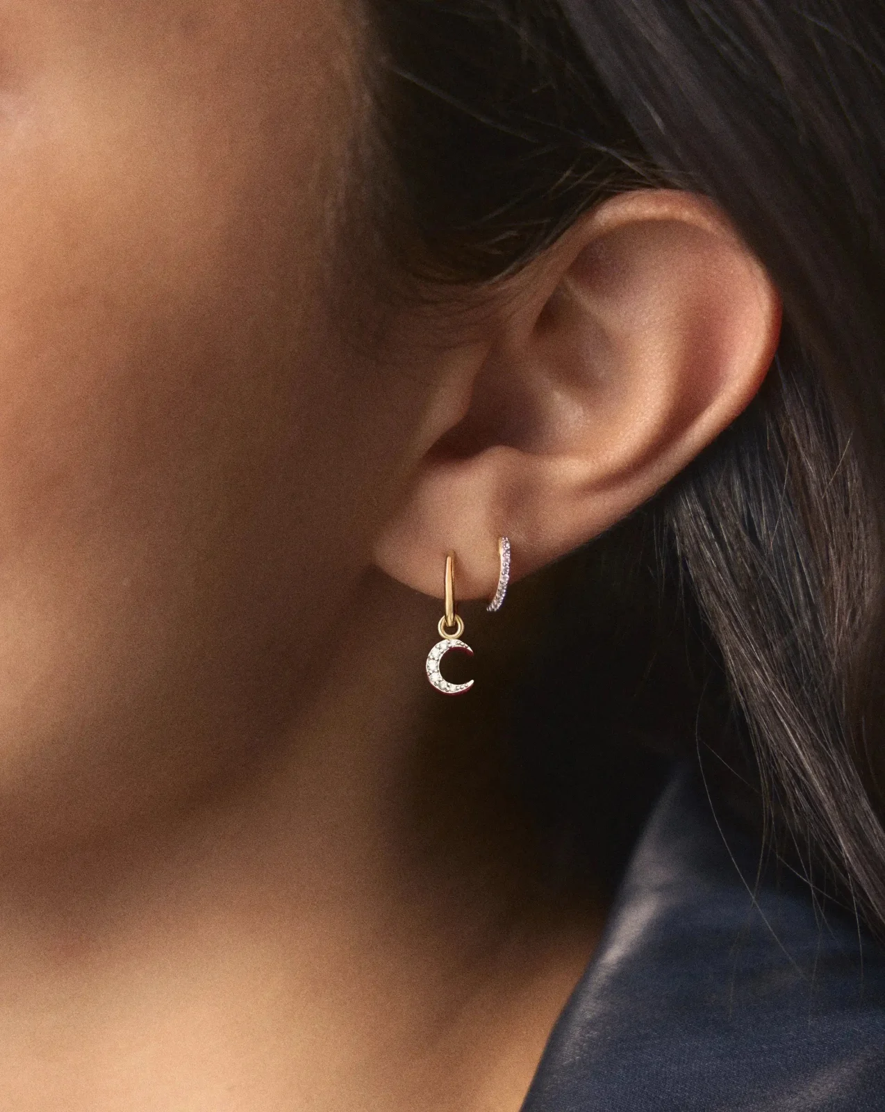 Gold Earrings Jewellery Bauble | 18ct Gold Plated - Image 2