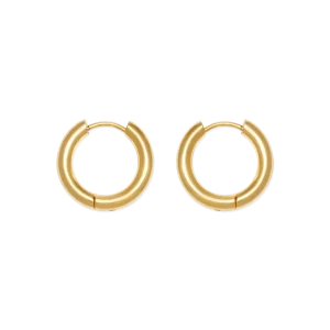 Huggie Hoops in Gold