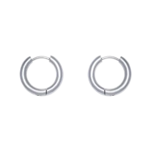 Huggie Hoops in Silver