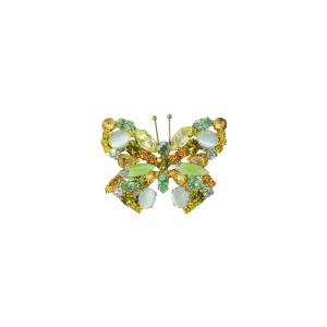 Limited Edition Butterfly in Citrine / Peridot / Topaz
