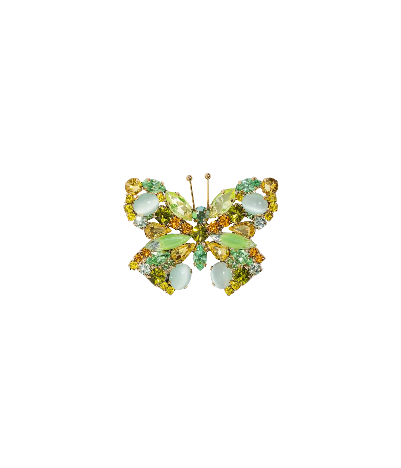 Limited Edition Butterfly in Citrine / Peridot / Topaz