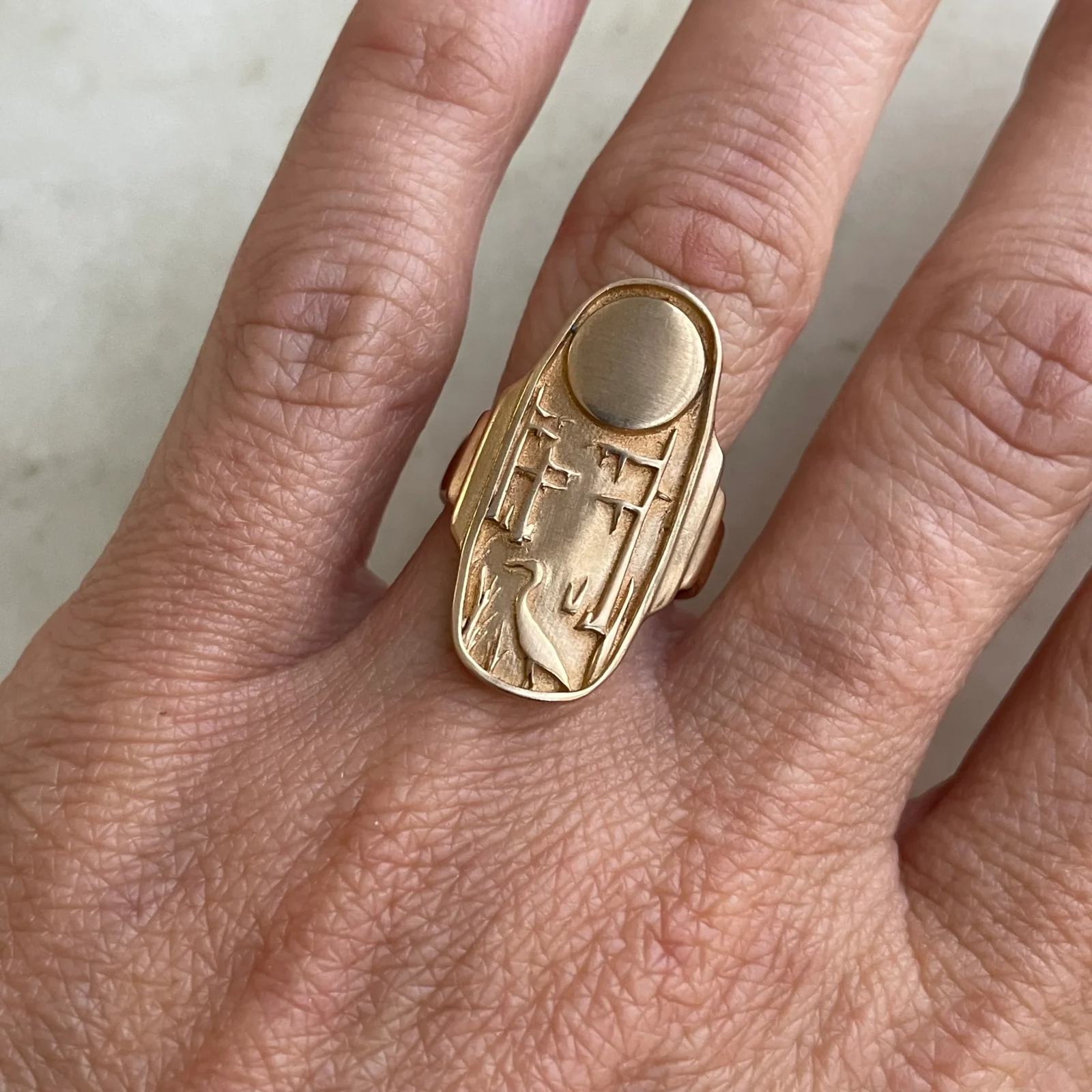 LOUISIANA WILD STATEMENT RING - Image 2