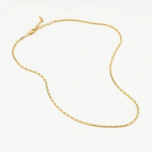 Lucy Williams Horizon Link Chain Necklace | 18ct Gold Vermeil