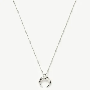 Lucy Williams Large Horn Pendant Necklace