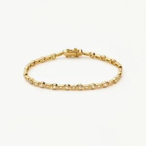 Lucy Williams Tennis Bracelet | 18ct Gold Vermeil