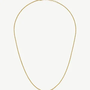 Medium Rope Chain Necklace | 18ct Gold Plated