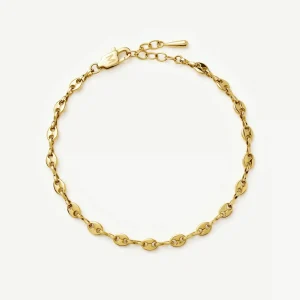 Mini Mariner Chain Bracelet | 18ct Gold Plated