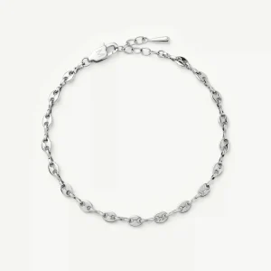Mini Mariner Chain Bracelet | Silver Plated