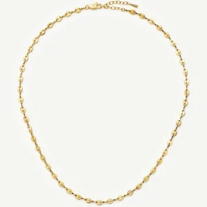 Mini Mariner Chain Necklace | 18ct Gold Plated