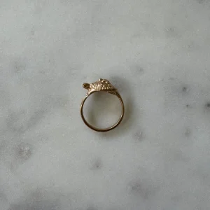 MOM AND BABY TURTLE RING