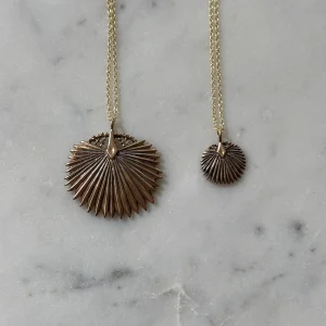 PALMETTO LEAF PENDANT — SMALL