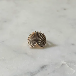 PALMETTO LEAF RING