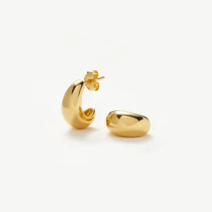 Savi Dome Mini Hoop Earrings