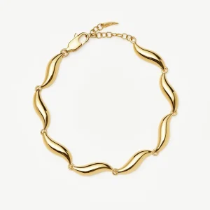 Savi Signature Link Chain Bracelet | 18ct Gold Plated