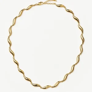 Savi Signature Link Chain Necklace | 18ct Gold Plated