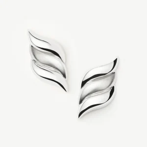 Savi Signature Oversized Stud Earrings | Sterling Silver