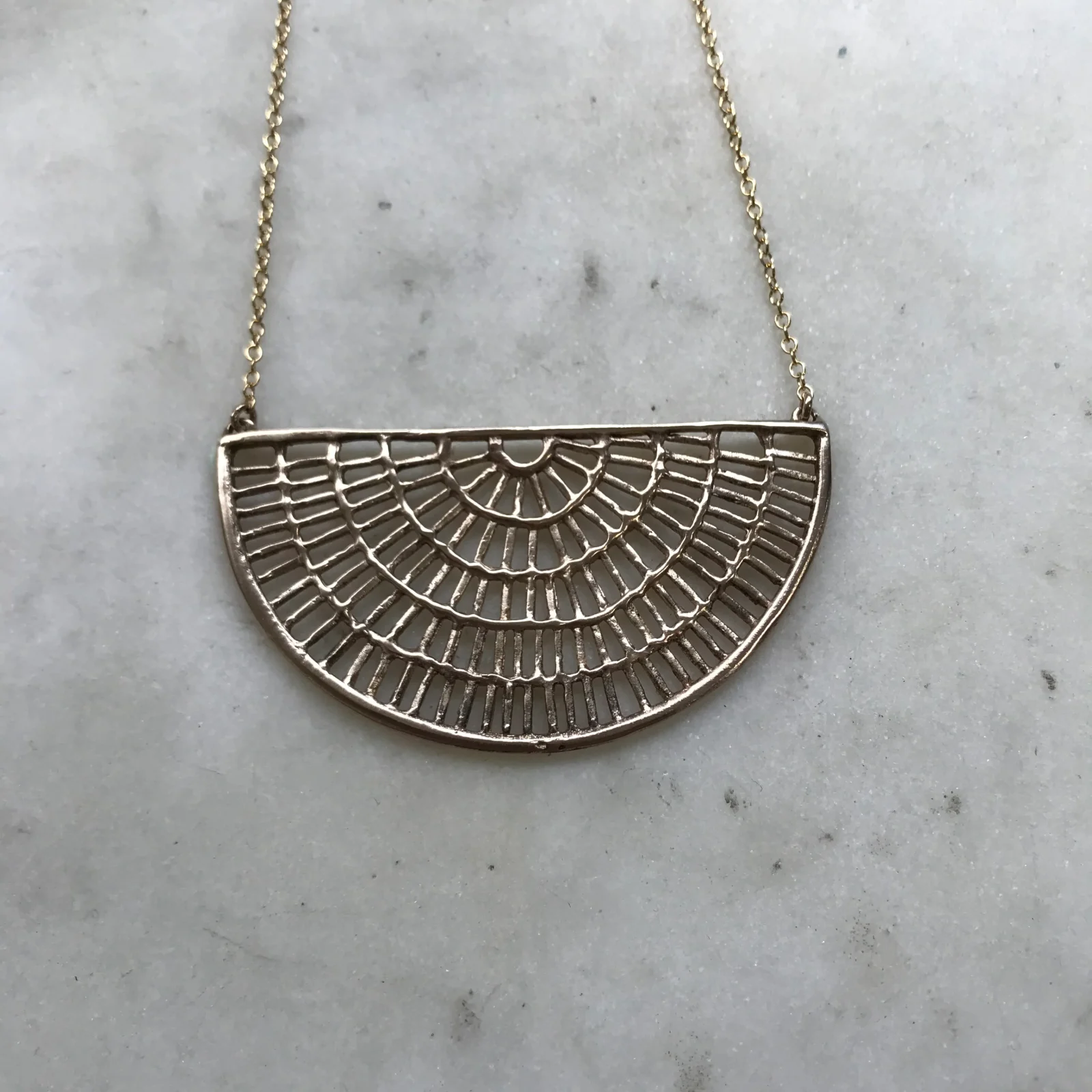 SHIMMERING SUN NECKLACE