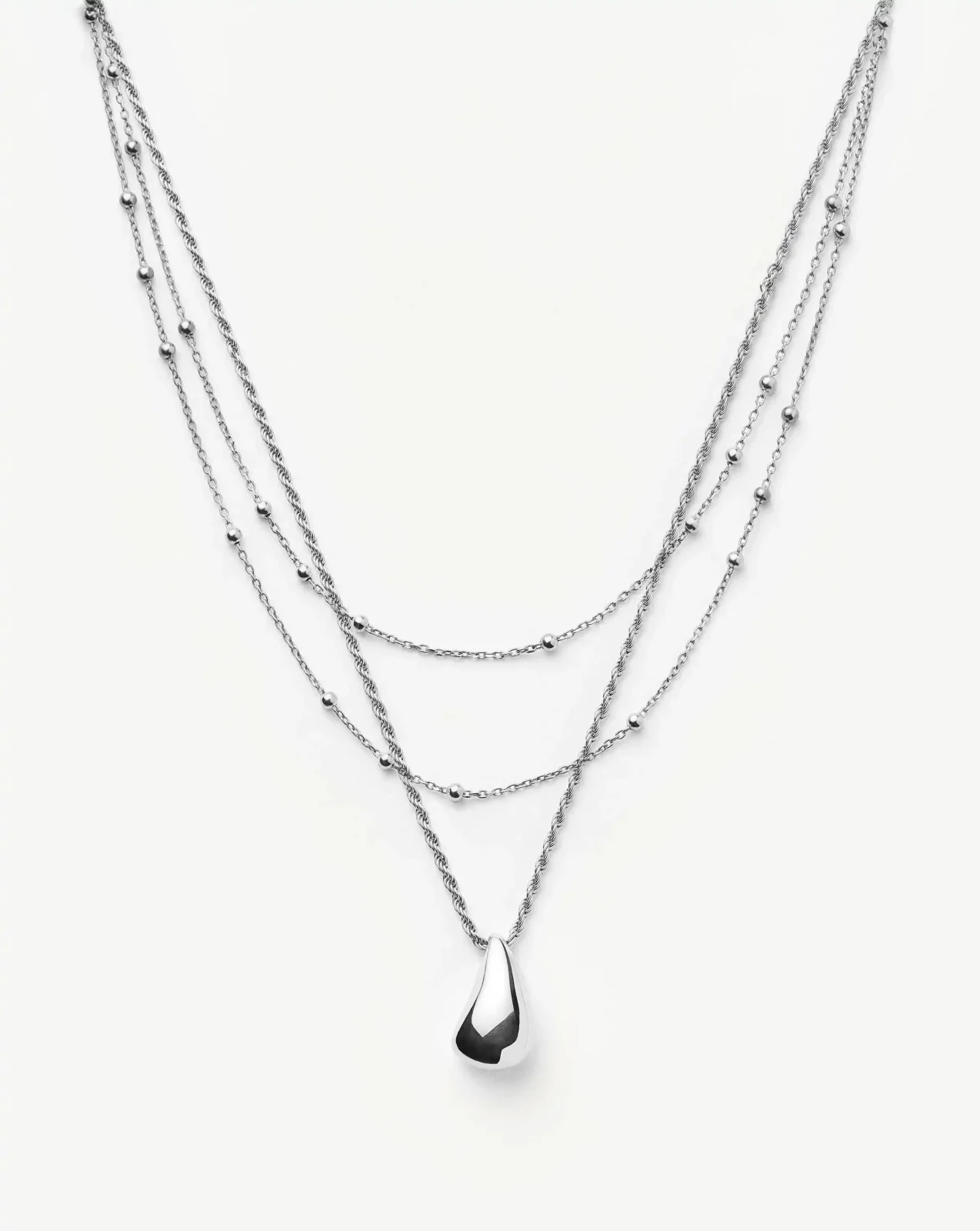 The Everyday Layering Necklace Set | Sterling Silver