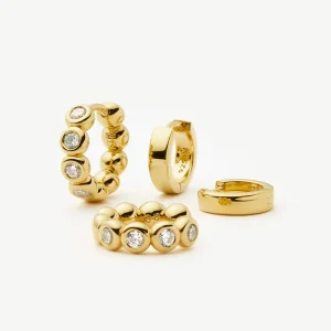 The Forever Hoop Set | 18ct Gold Vermeil