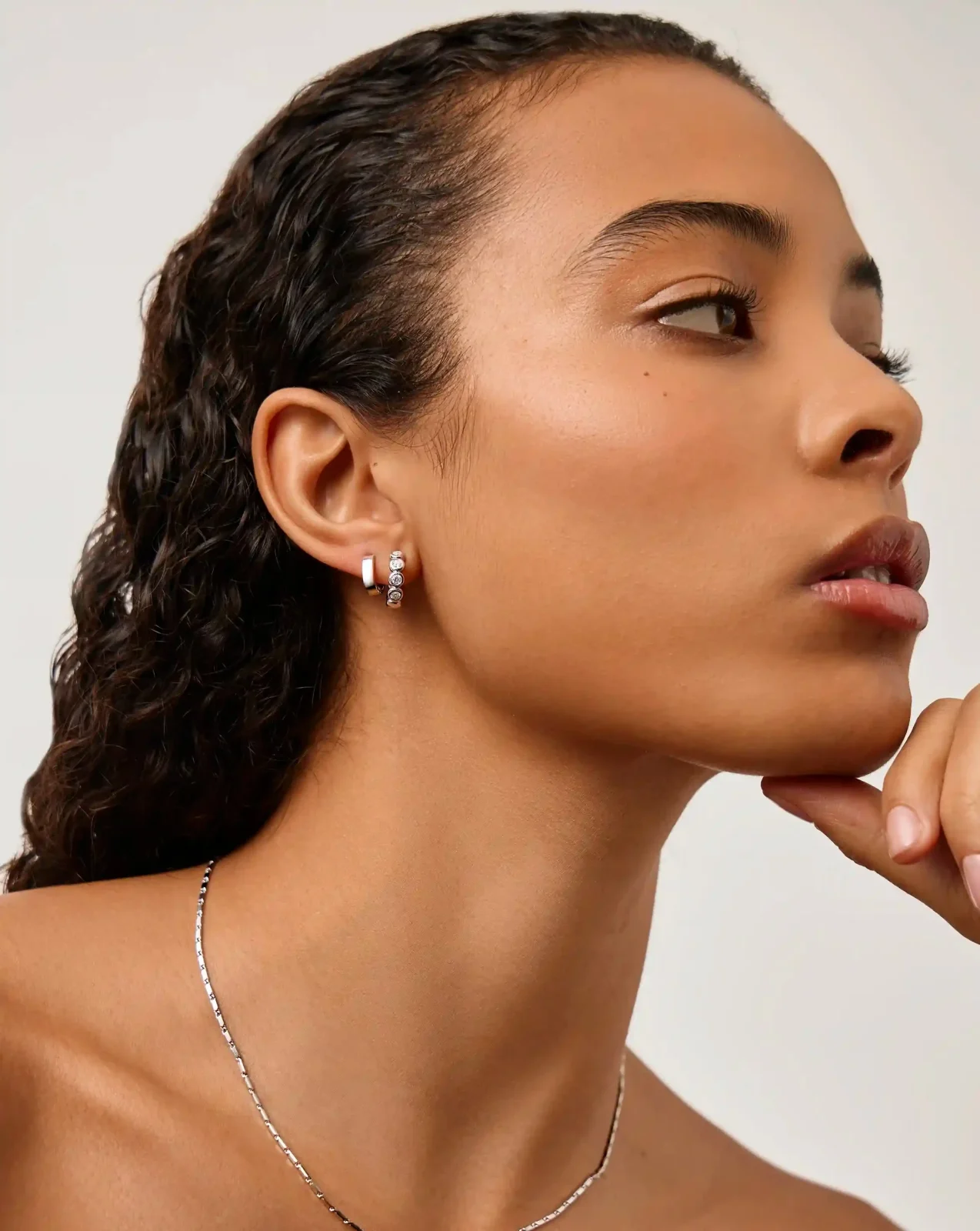 The Forever Hoop Set | Sterling Silver - Image 2