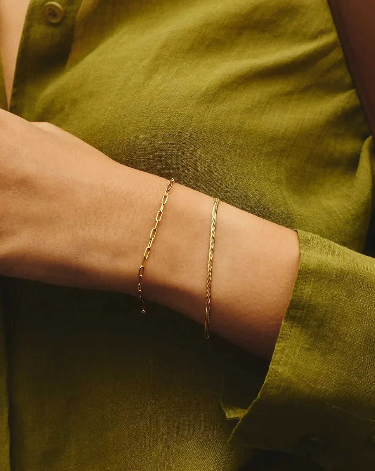 The Go-To Bracelet Set | 18ct Gold Plated - Image 2